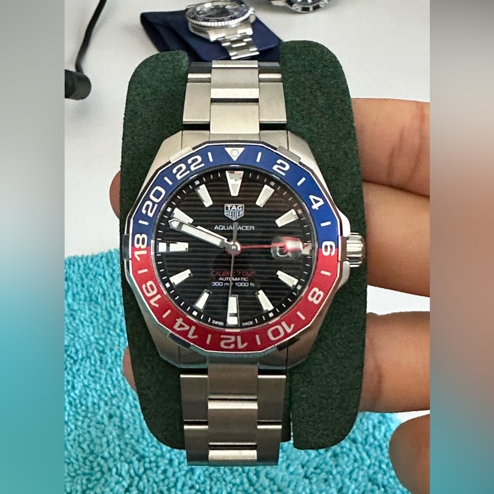 Aquaracer GMT Pepsi Tag Heuer